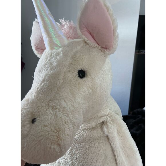 Jellycat huge giant bashful unicorn 45" inches plush stuffed animal - Picture 7 of 9